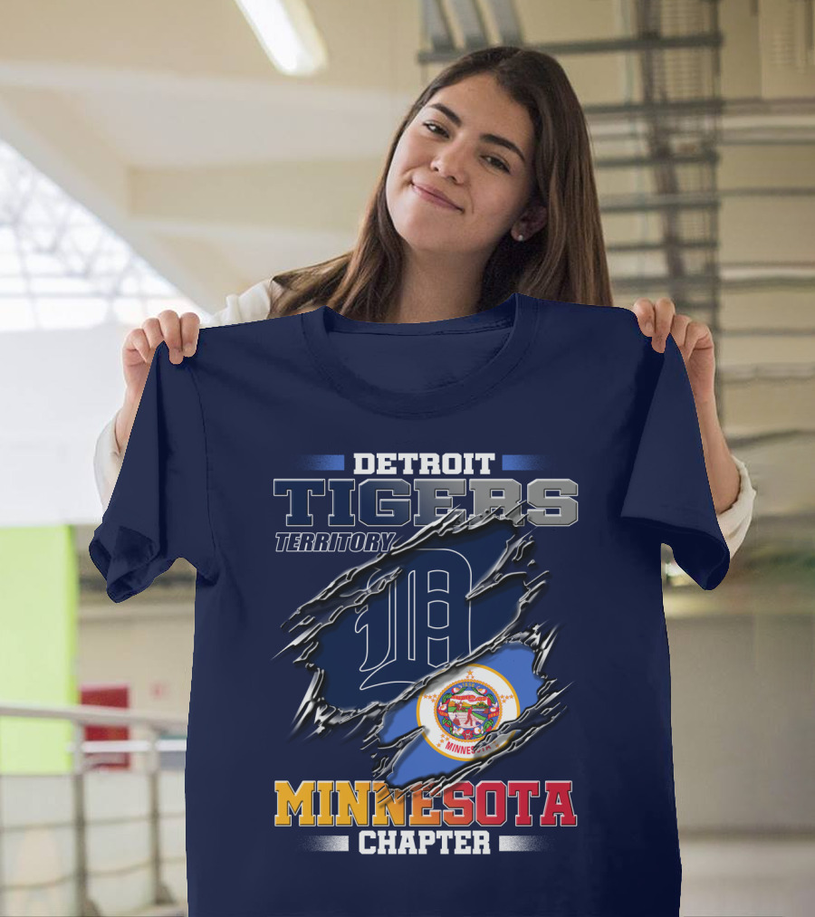 Detroit Tigers Territory Minnesota Chapter T-Shirt