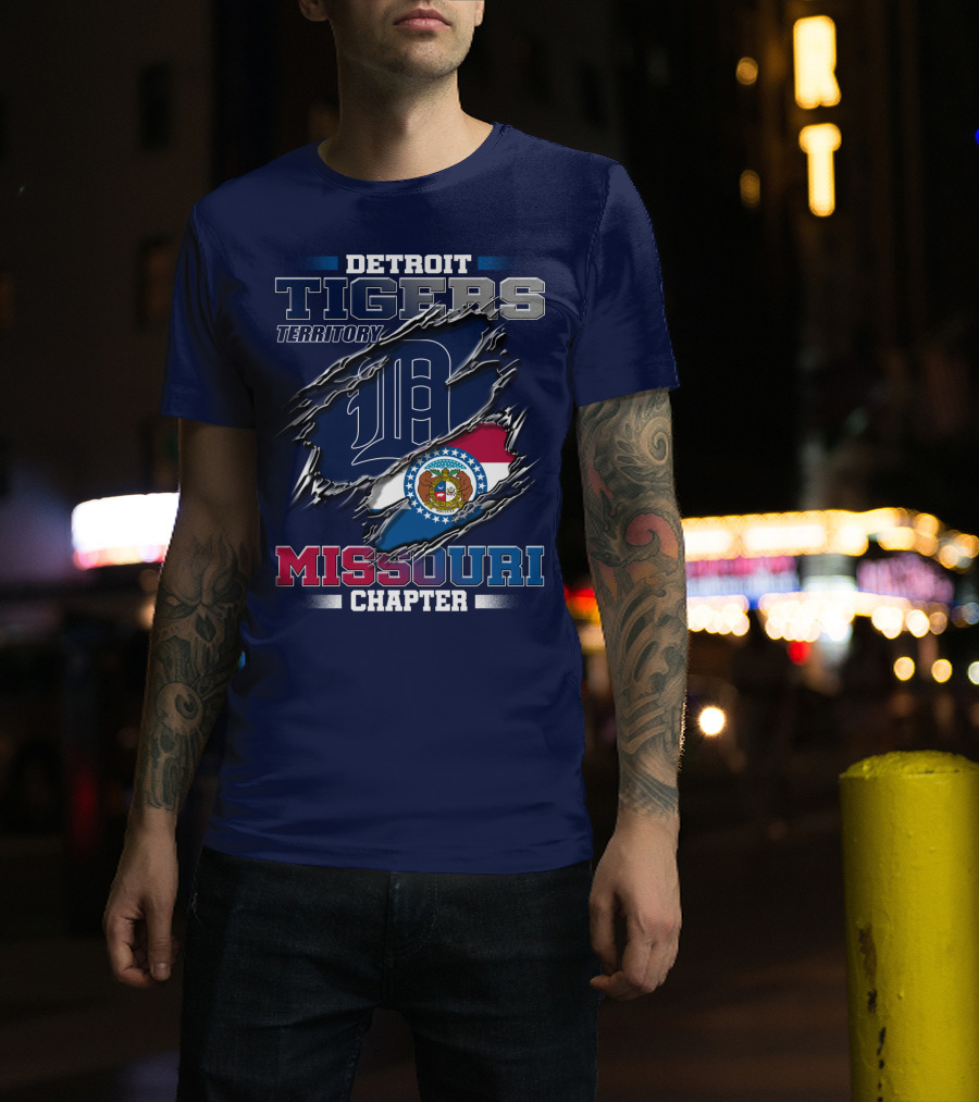 Detroit Tigers Territory Missouri Chapter T-Shirt