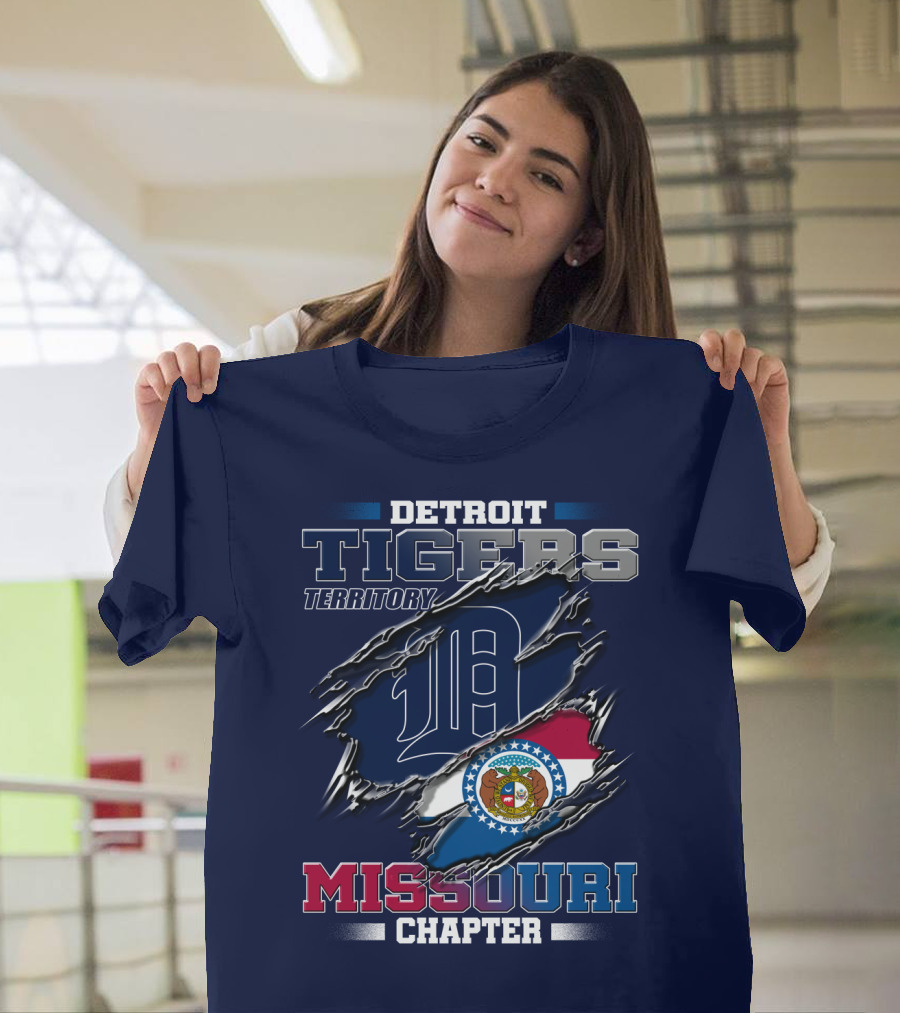 DETROIT TIGERS TERRITORY MISSOURI CHAPTER T-Shirt