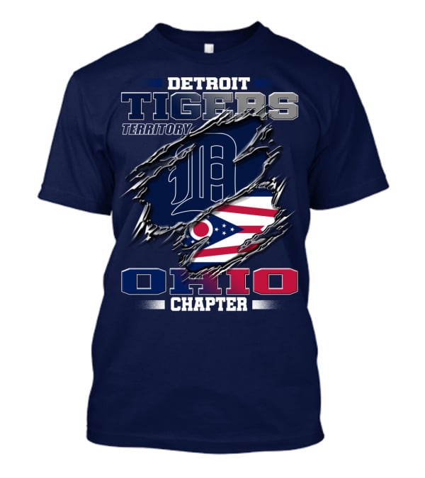 Detroit Tigers Territory Ohio Chapter T-Shirt