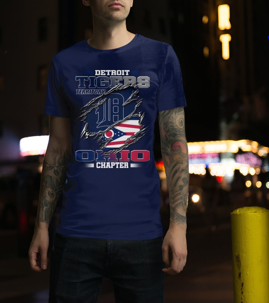 Detroit Tigers Territory Ohio Chapter T-Shirt