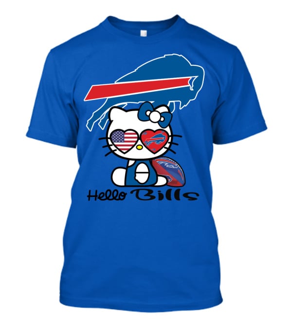 Hello Bills Buffalo Bills Football Hello Kitty T-Shirt