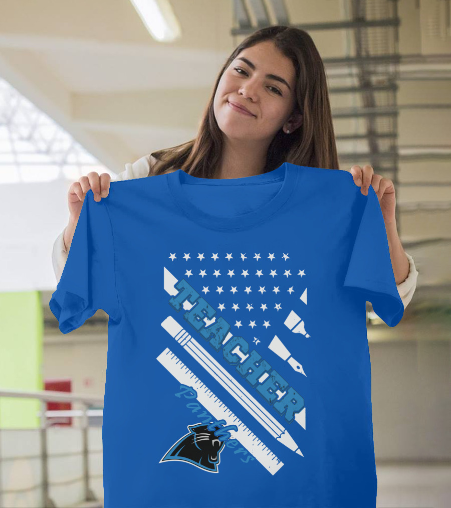 Teacher Carolina Panthers T-Shirt