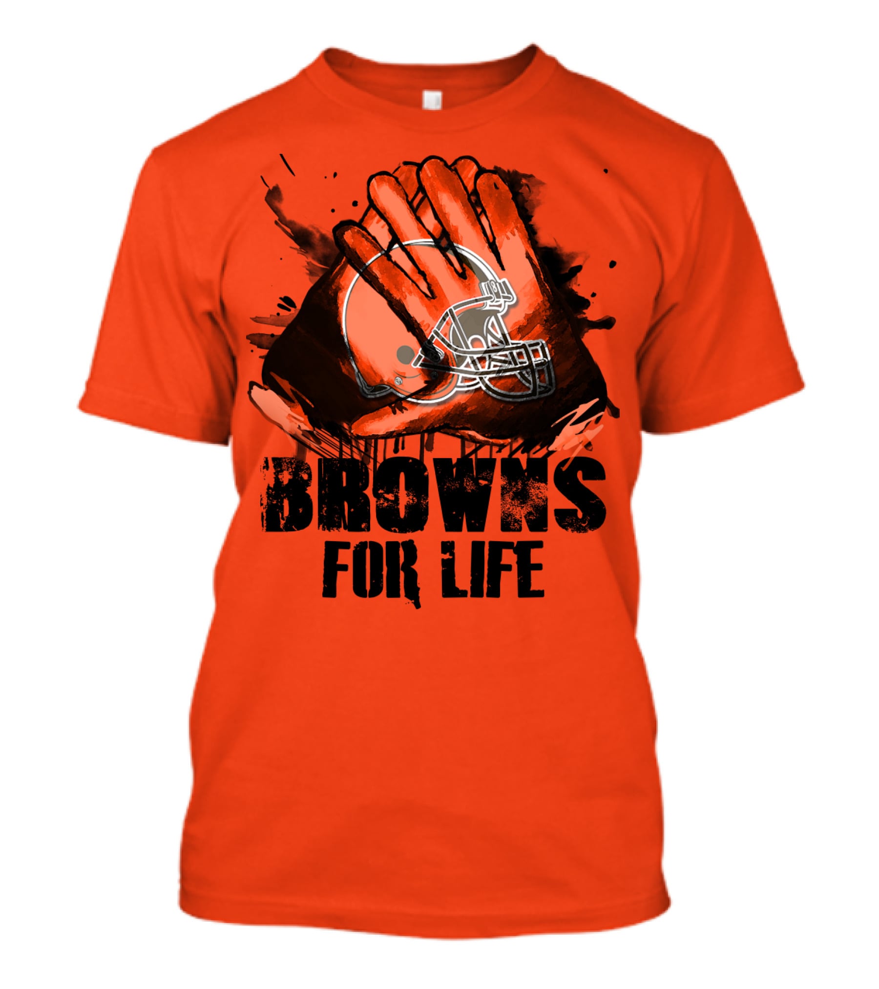 Browns For Life Cleveland Browns T-Shirt