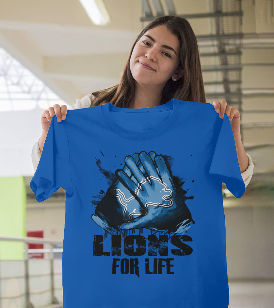 Detroit Lions For Life T-Shirt