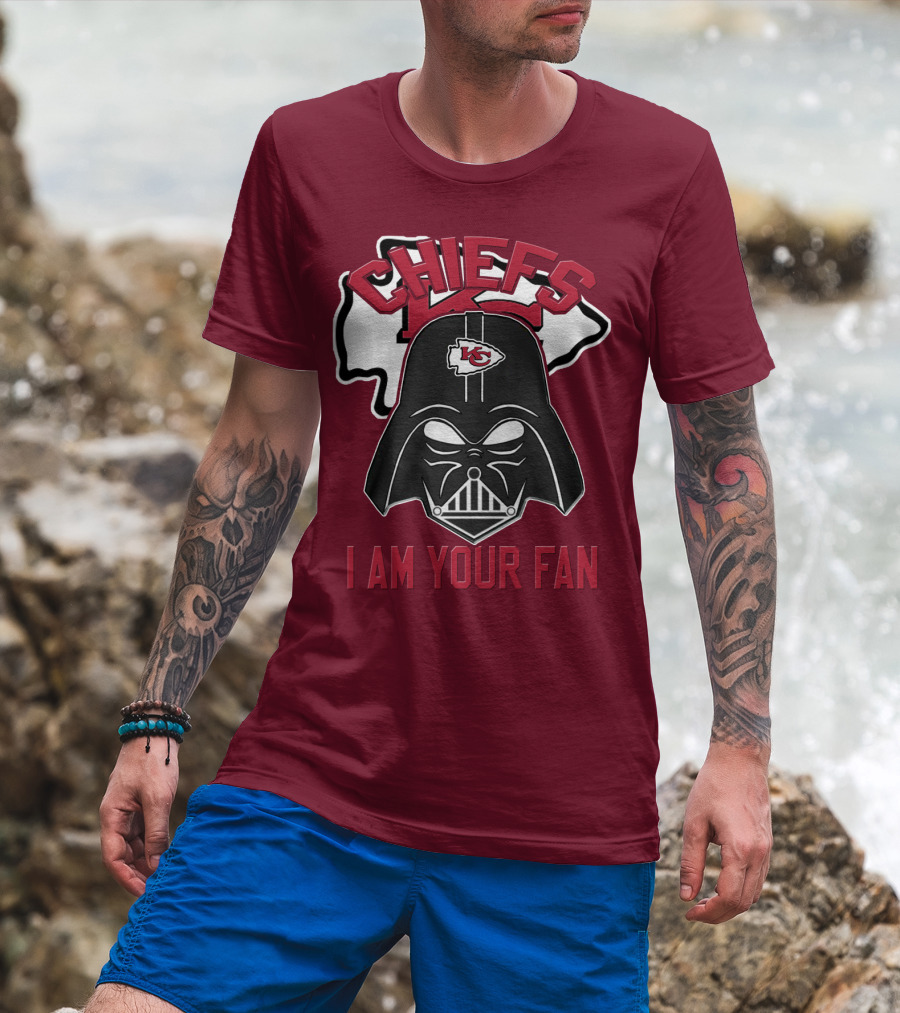 Chiefs Kansas City Kc I Am Your Fan Darth Vader T-Shirt