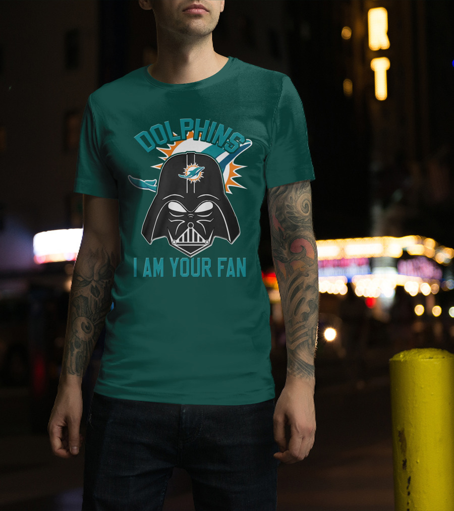 Dolphins I Am Your Fan Miami Dolphins T-Shirt