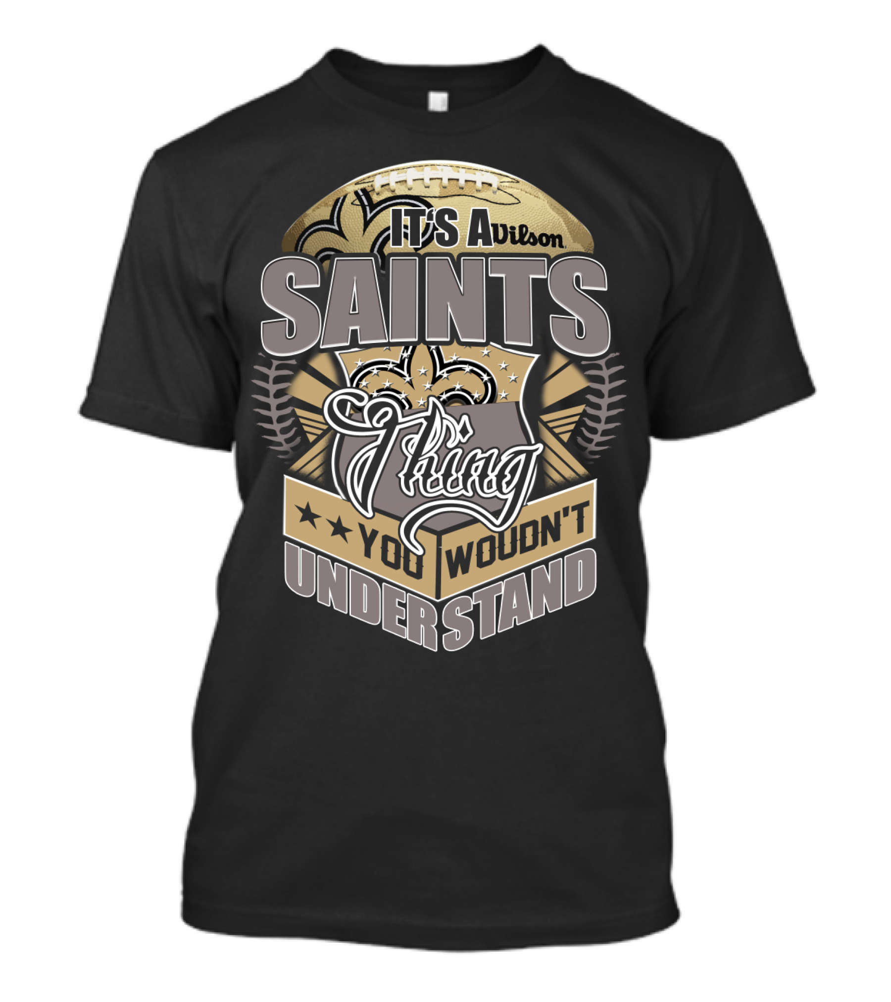 Wilson New Orleans Saints Thing You Wouldn't Understand T-Shirt