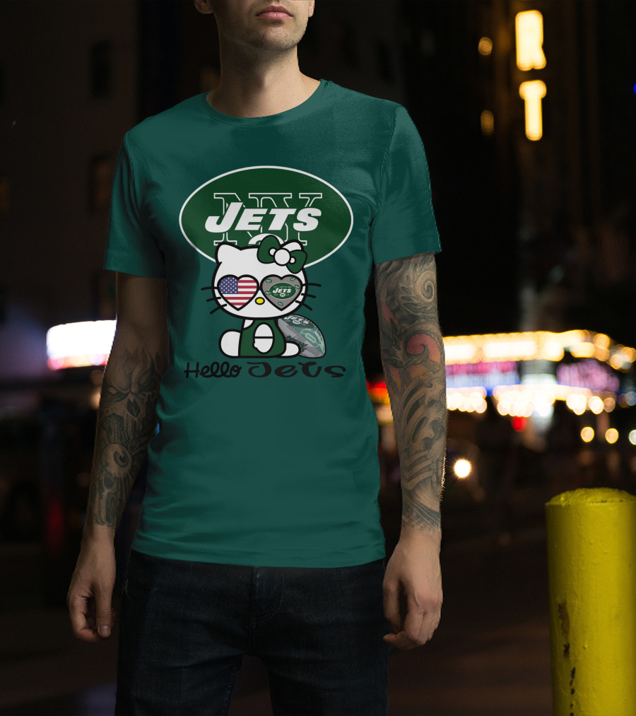 Hello Jets New York Jets T-Shirt