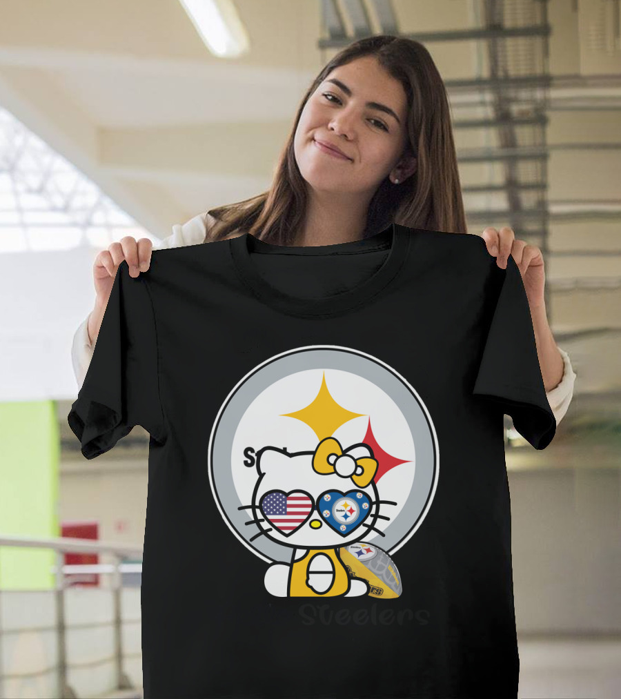 Hello Steelers Pittsburgh Steelers T-Shirt