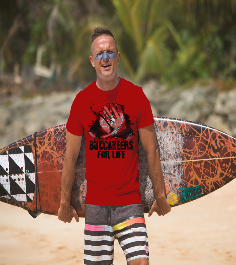 Buccaneers For Life Tampa Bay Buccaneers T-Shirt