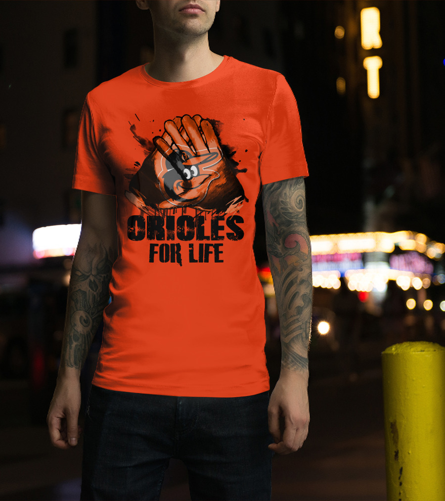 Oriioles For Life Baltimore Orioles T-Shirt