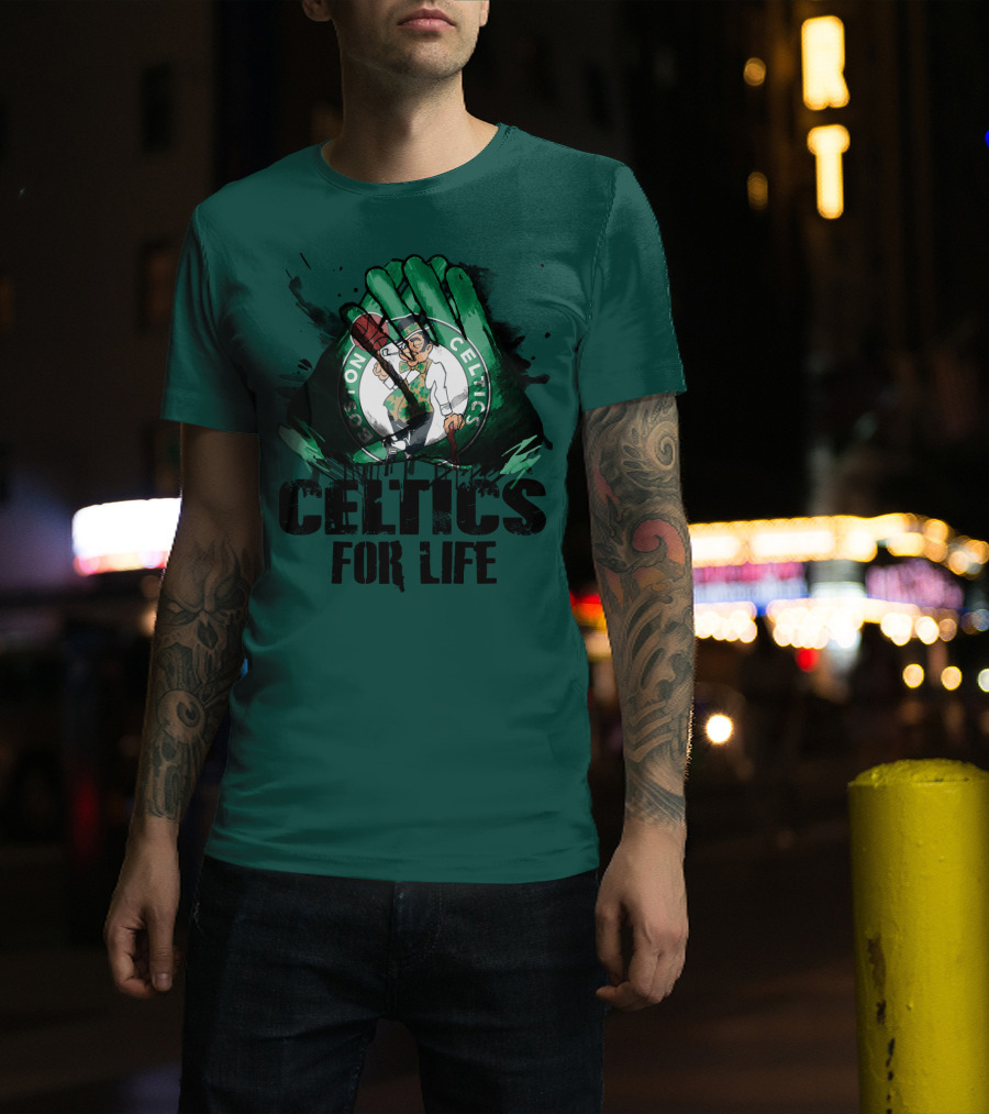 Boston Celtics For Life T-Shirt