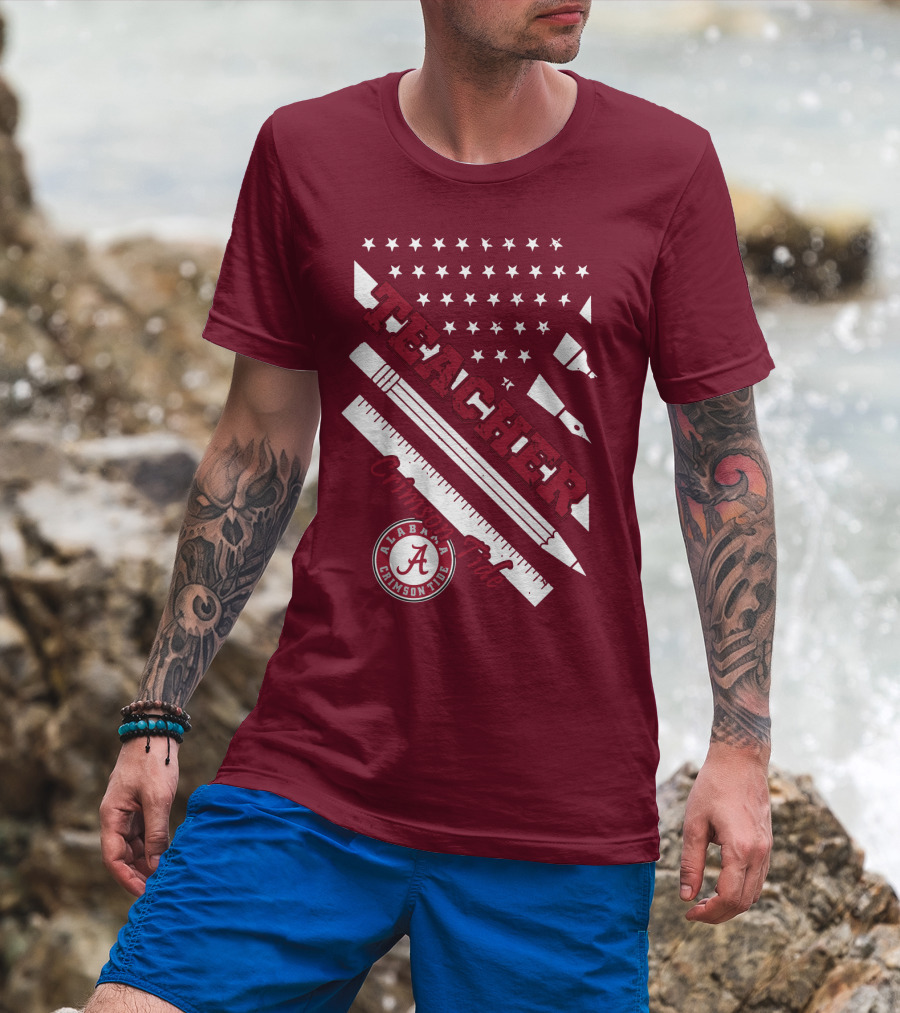 Alabama Crimson Tide Teacher T-Shirt