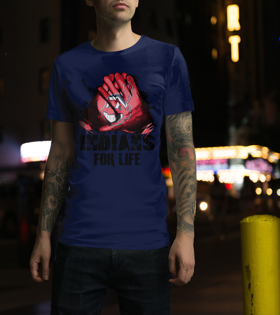 Cleveland Indians For Life T-Shirt