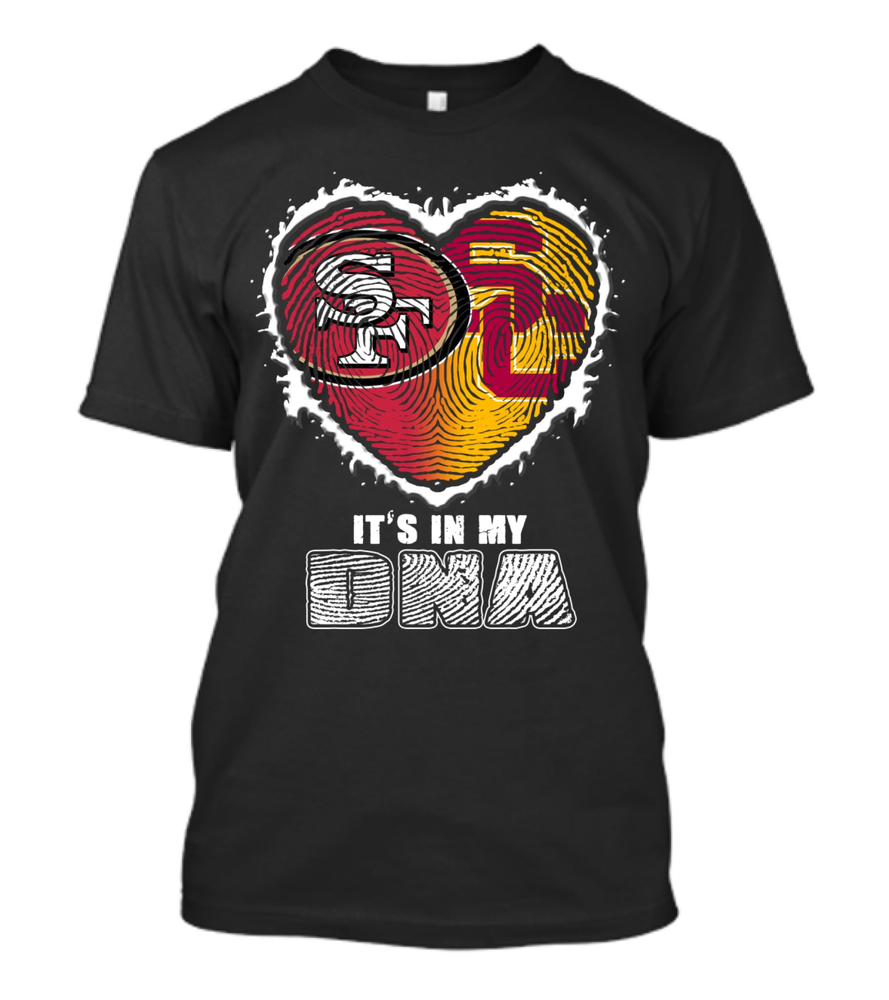 San Francisco Football Trojans It's In My Dna T-Shirt