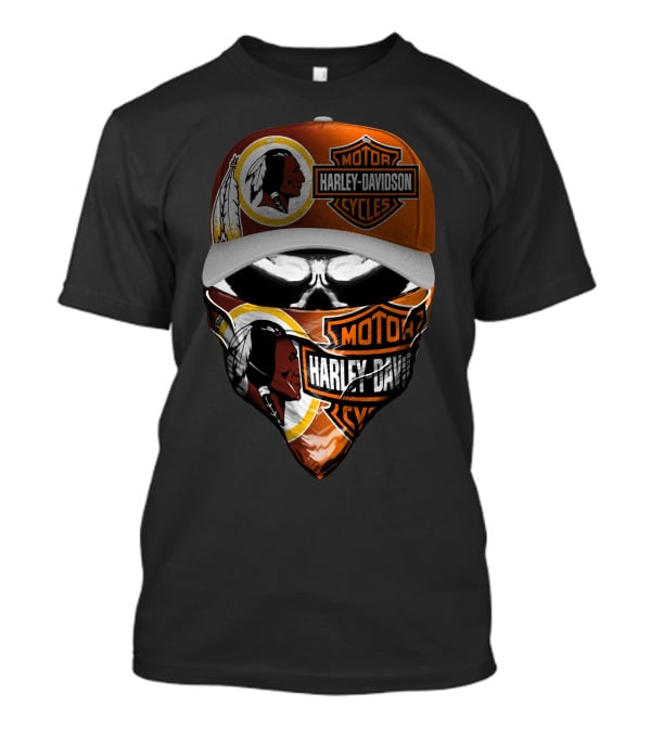 Harley Davidson Cycles Washington Redskins T-Shirt