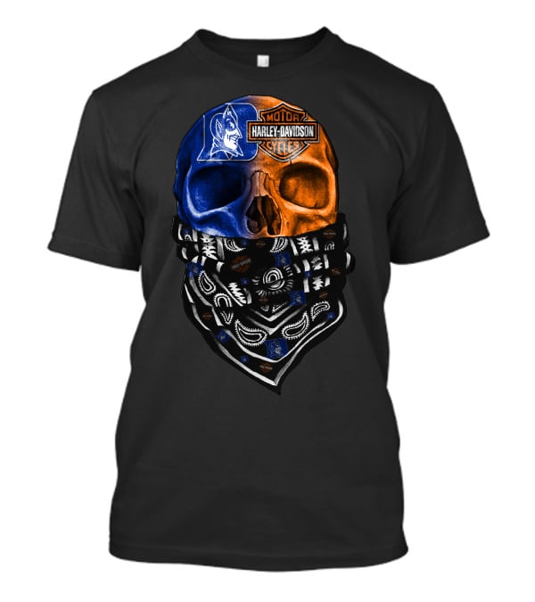 Harley Davidson Duke Skull Bandana T-Shirt