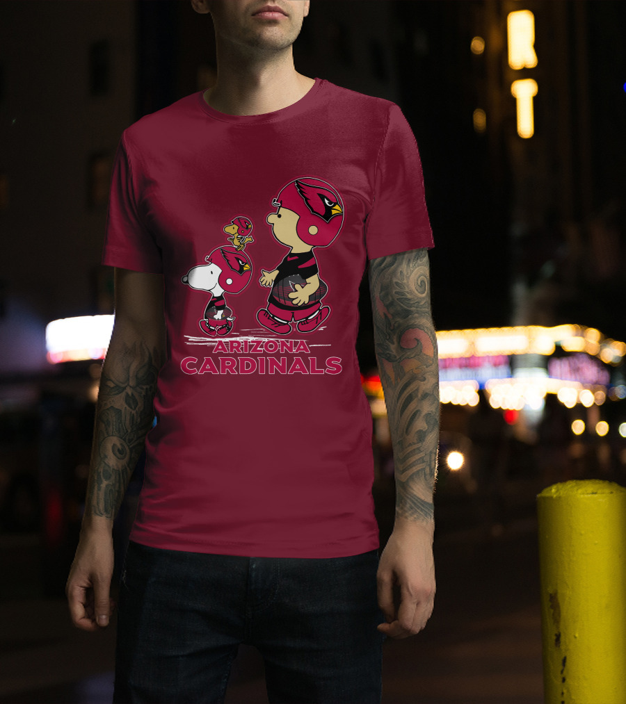 Arizona Cardinals Snpfootball Characters T-Shirt