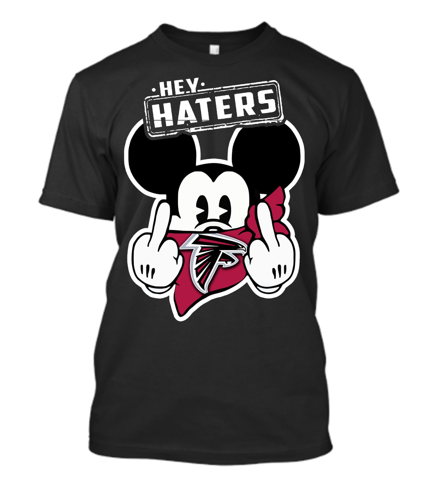Hey Haters Mickey Mouse Atlanta Falcons T-Shirt