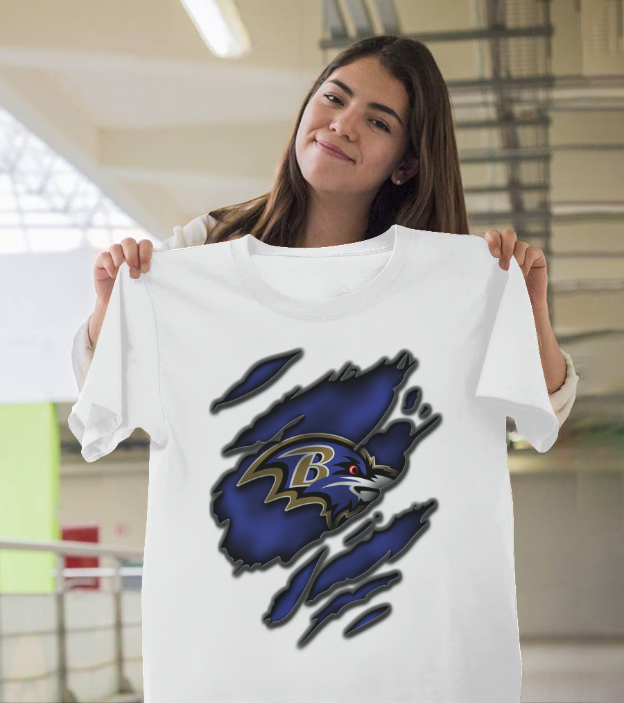 Baltimore Ravens Torn Claw T-Shirt