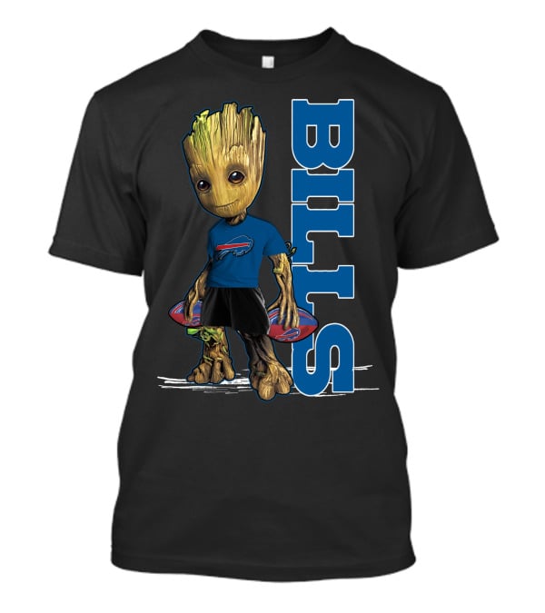 Groot Buffalo Bills NFL Guardians Of The Galaxy T-Shirt