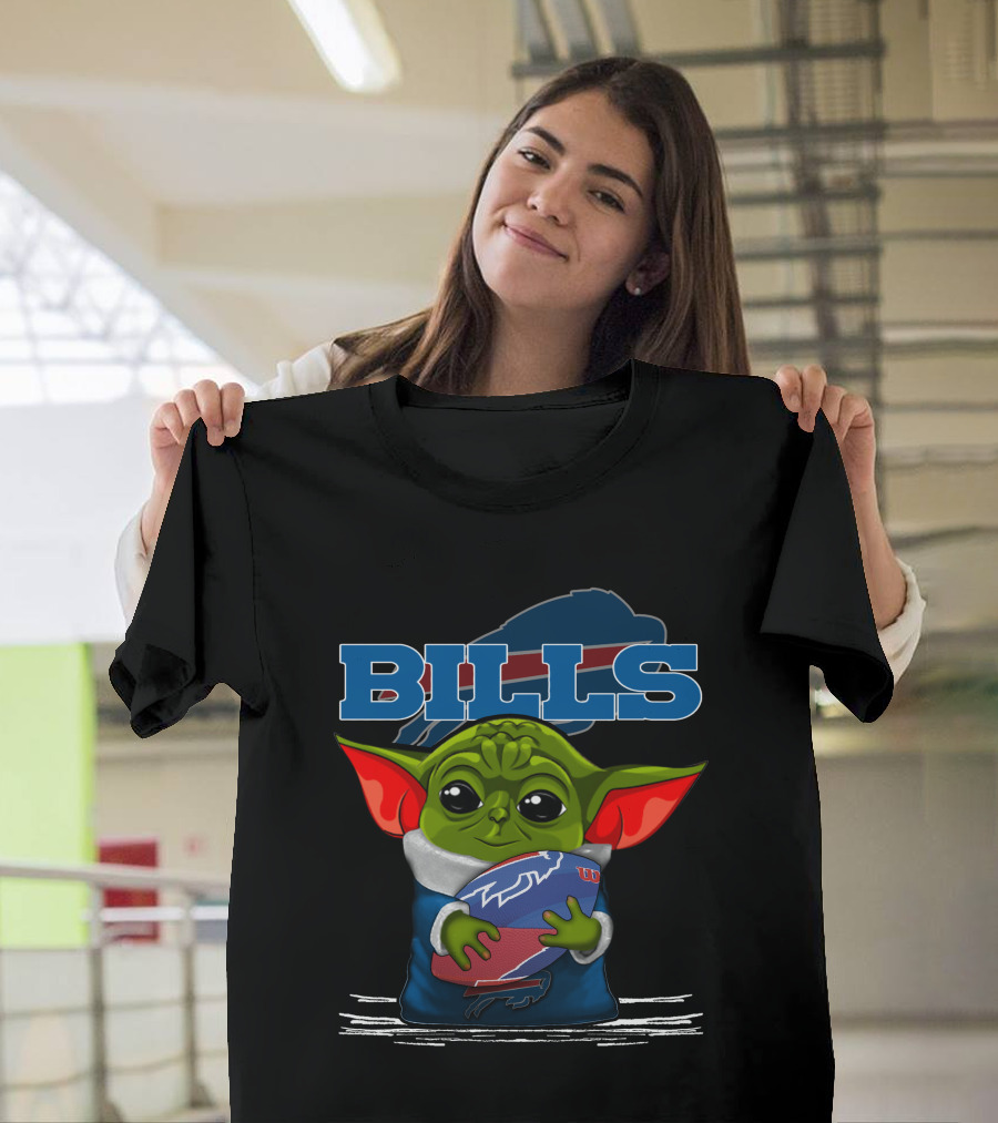 Buffalo Bills Yoda Football T-Shirt