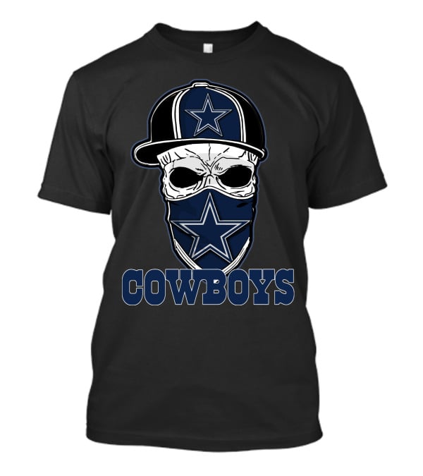 Cowboys Skull Hat With Star T-Shirt