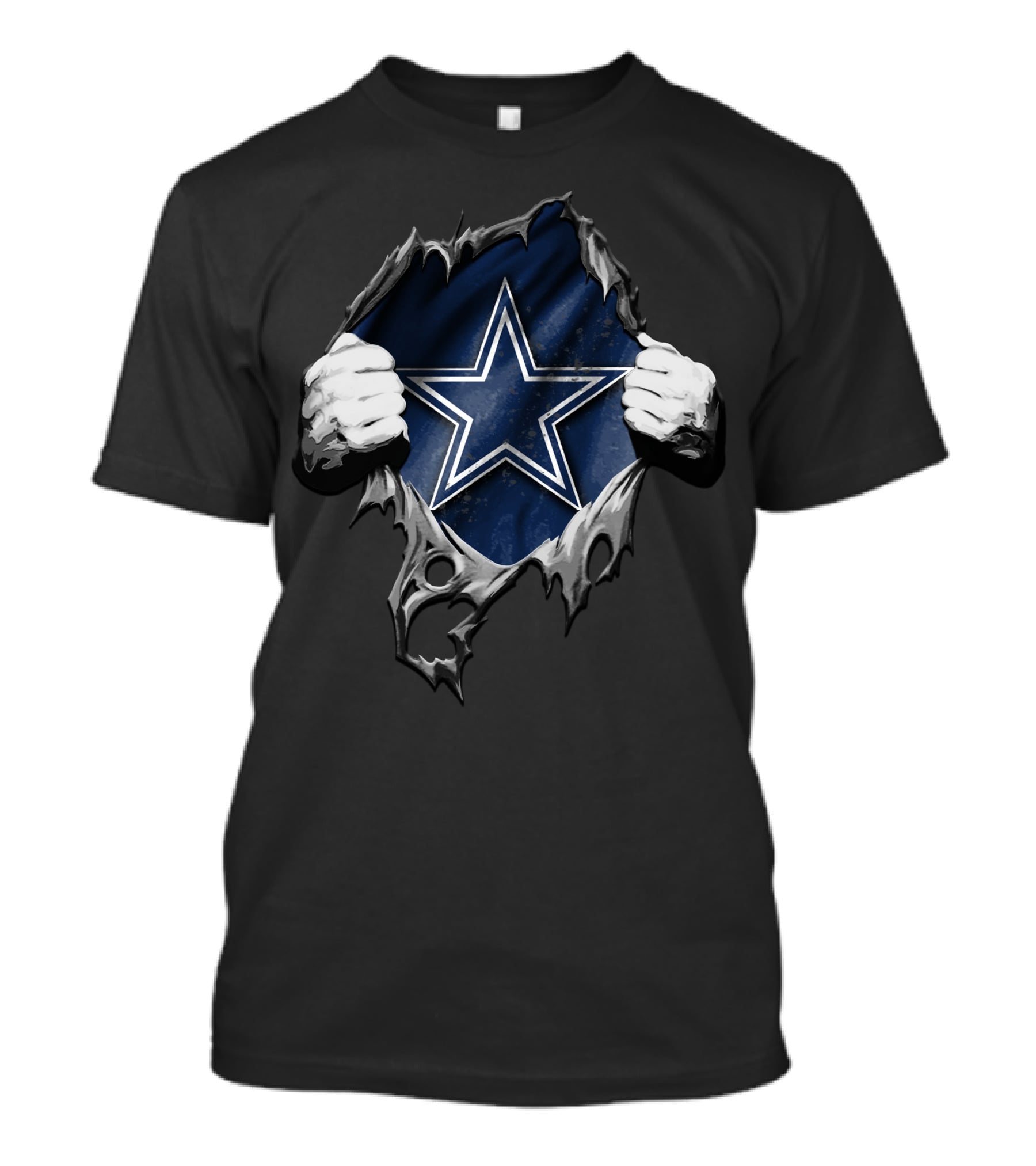 Dallas Cowboys Torn V2 Star T-Shirt