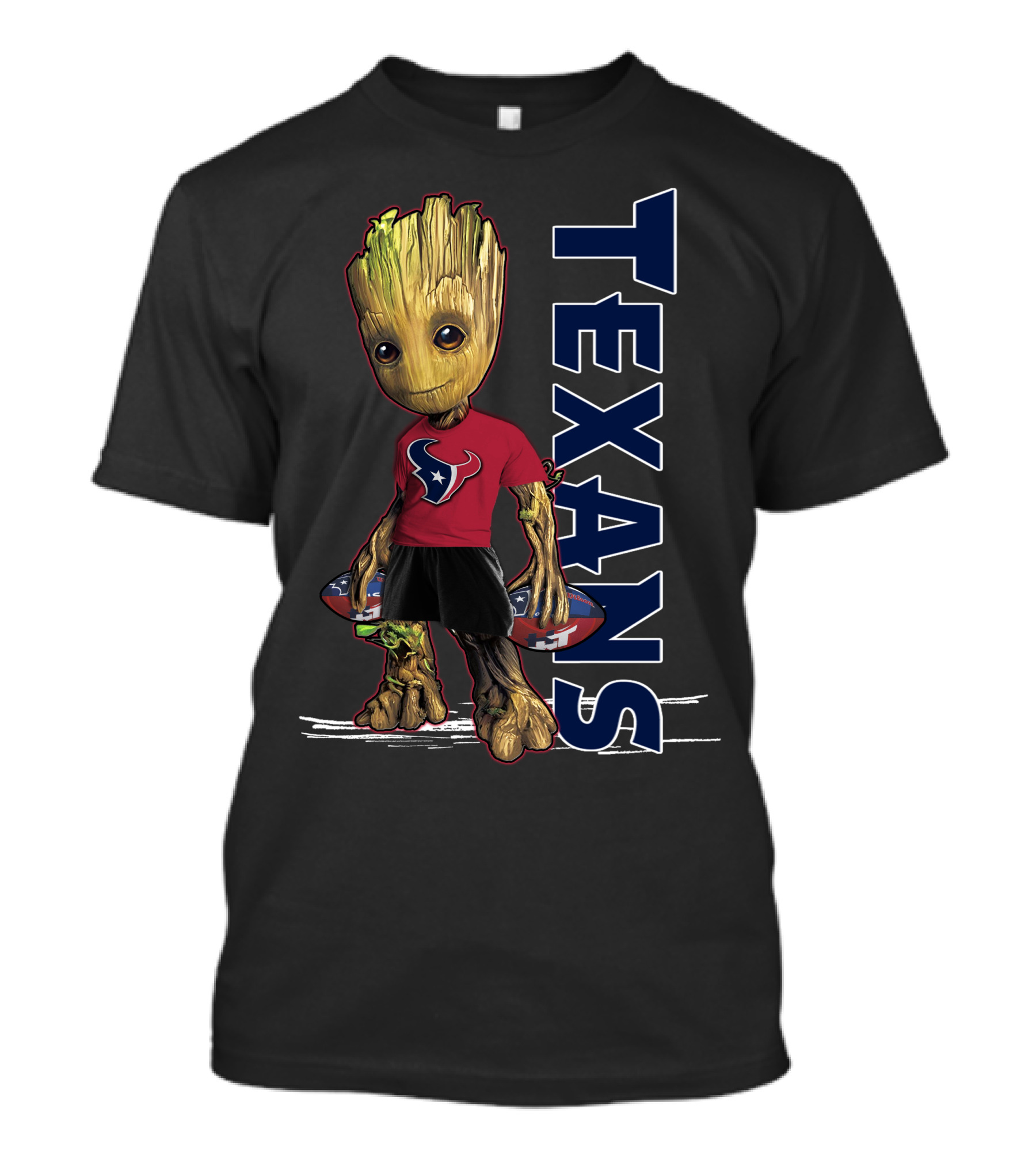 Groot Texans Football T-Shirt