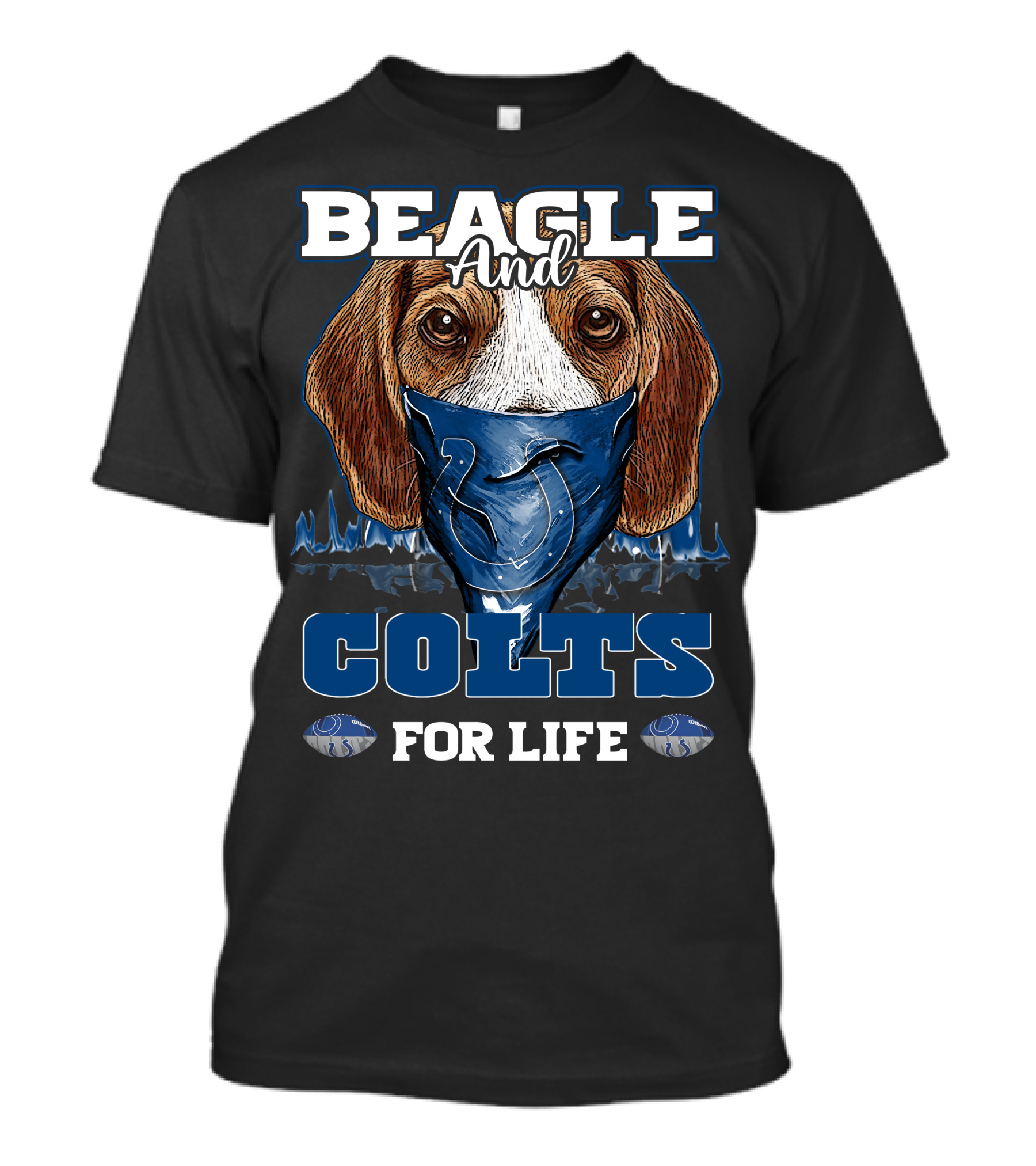 Beagle And Colts For Life T-Shirt