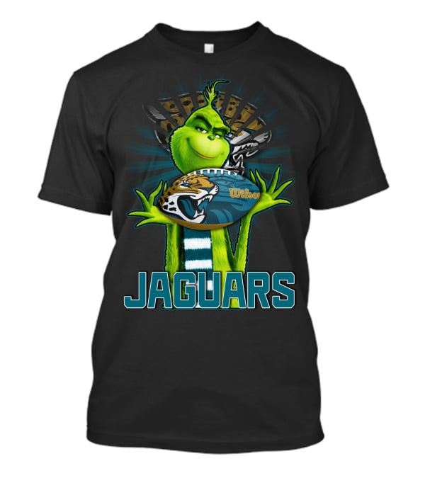 Grinch Jaguars Wilson Football Jacksonville T-Shirt