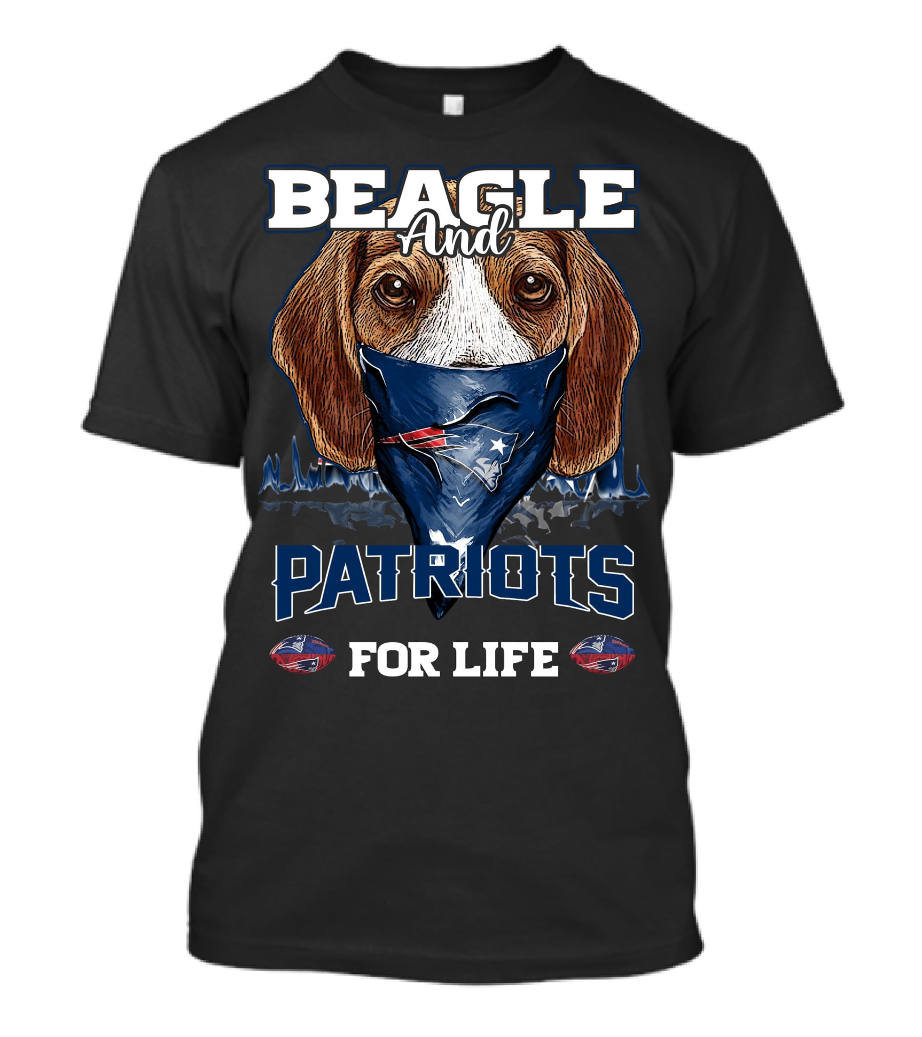 Beagle And Patriots For Life T-Shirt