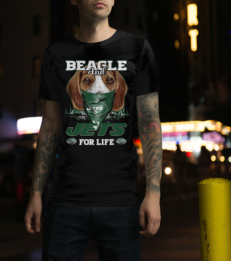 Beagle And Jets For Life T-Shirt