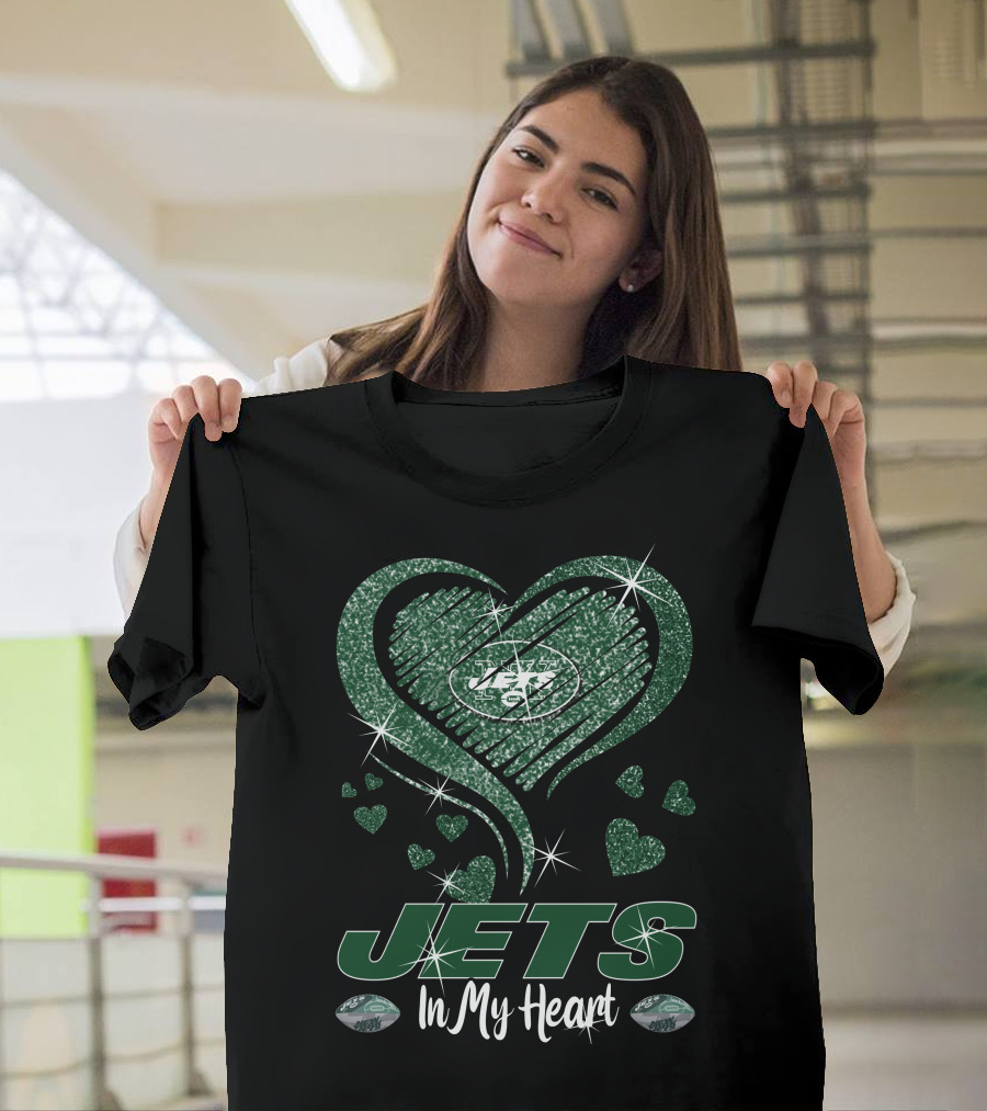 Jets In My Heart New York T-Shirt