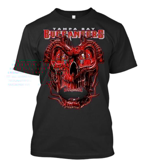 Tampa Bay Buccaneers Dragonskull NFL Football T-Shirt