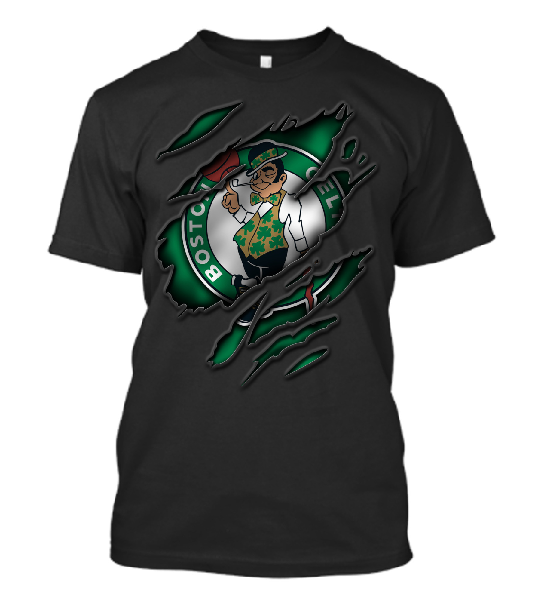 Boston Celtics Torn T-Shirt