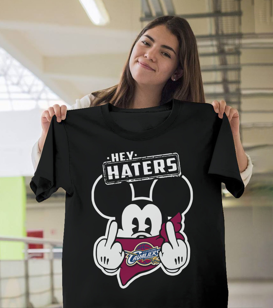 Hey Haters Mick Cleveland Cavaliers T-Shirt