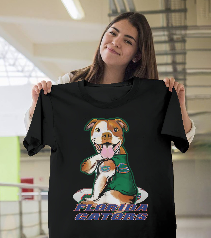 Pitbull Florida Gators Football Fan T-Shirt