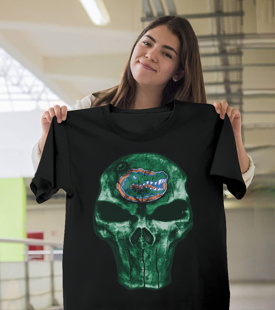 Skull Florida Gators T-Shirt