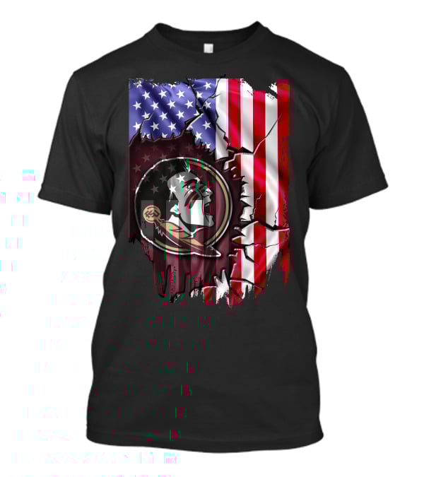 Florida State Seminoles American Flag Elements T-Shirt