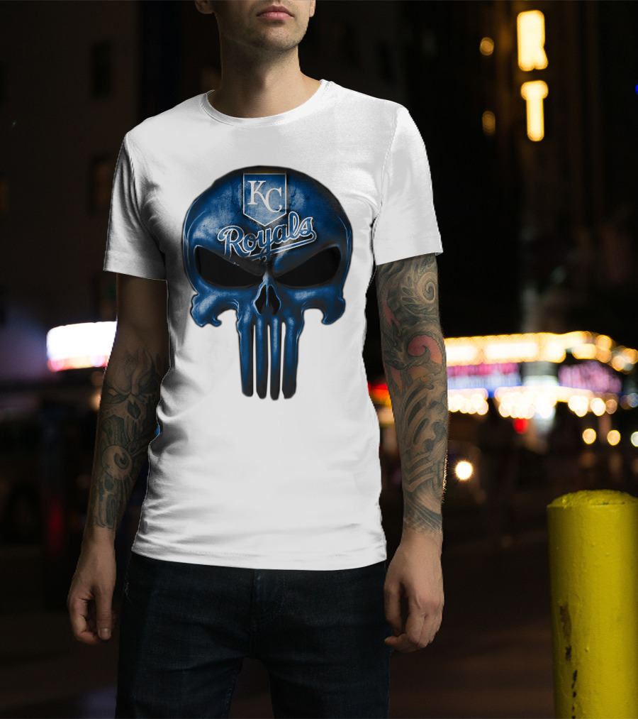 KC Royals Skull T-Shirt