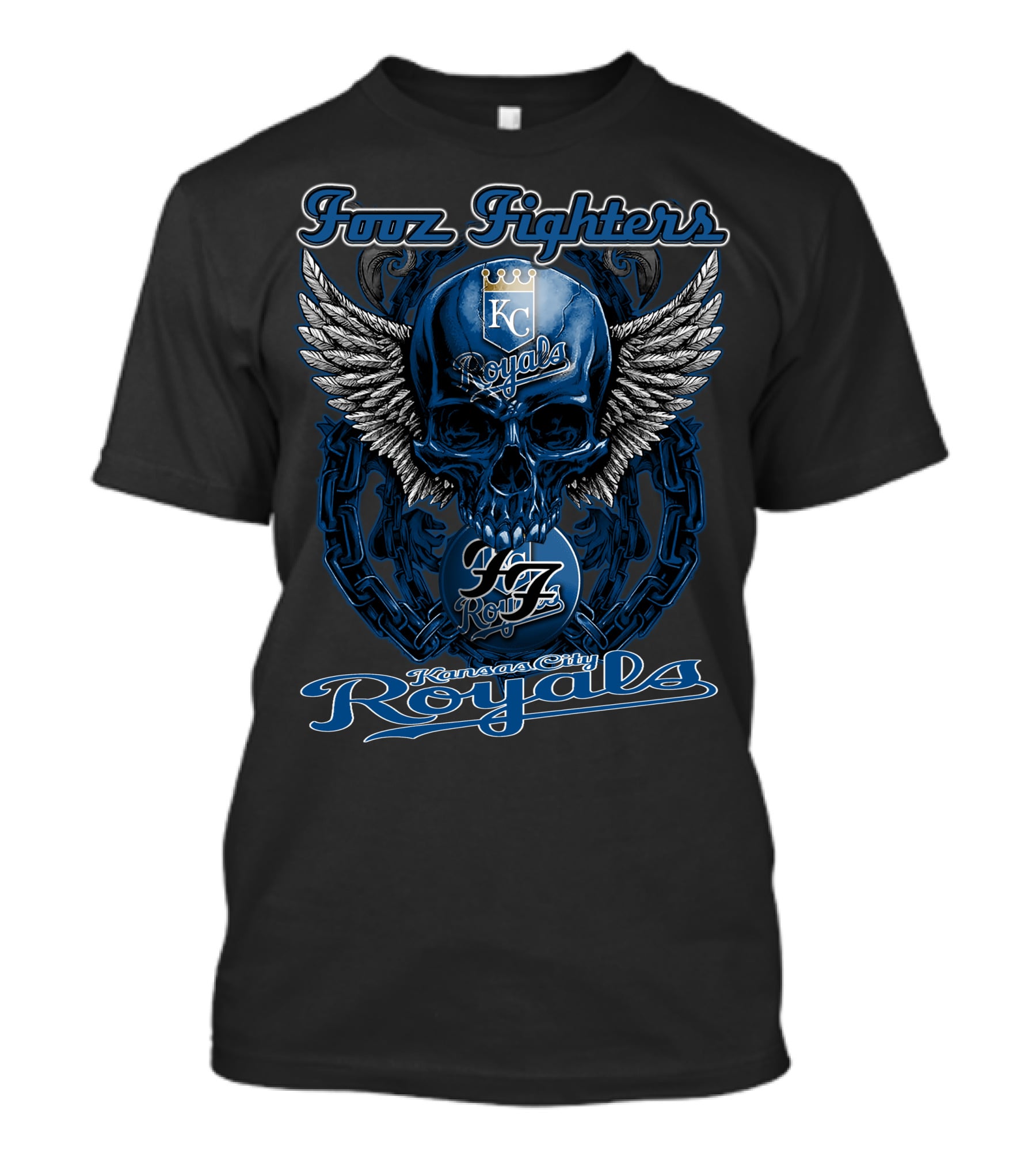 Fuzz Fighters KC Royals Kansas City Royals T-Shirt