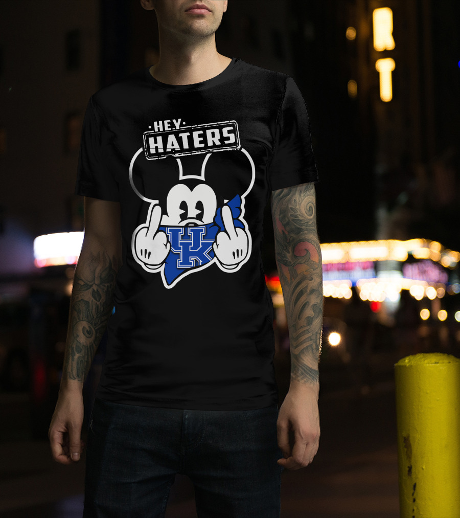 Hey Haters Mick Kentucky Wildcats T-Shirt