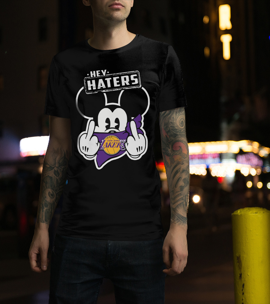 Hey Haters Los Angeles Lakers Mick T-Shirt