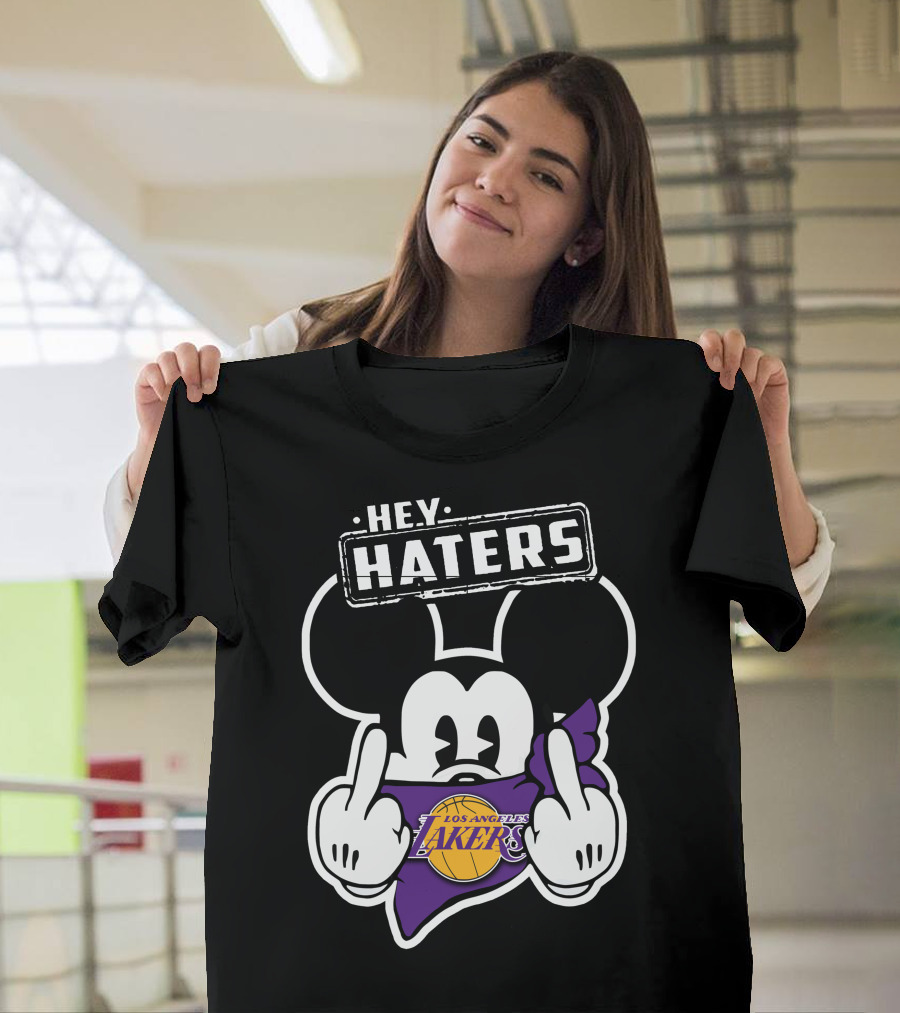 Hey Haters Los Angeles Lakers Mick T-Shirt