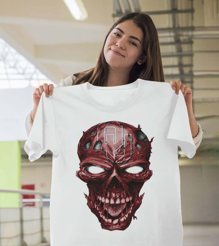 OU Skull Oklahoma Sooners T-Shirt