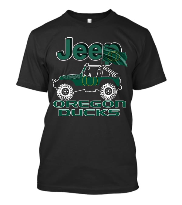Jeep Oregon Ducks Off-Road Enthusiast Top T-Shirt
