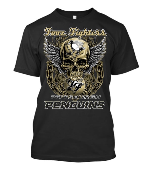 Fooz Fighters Pittsburgh Penguins T-Shirt