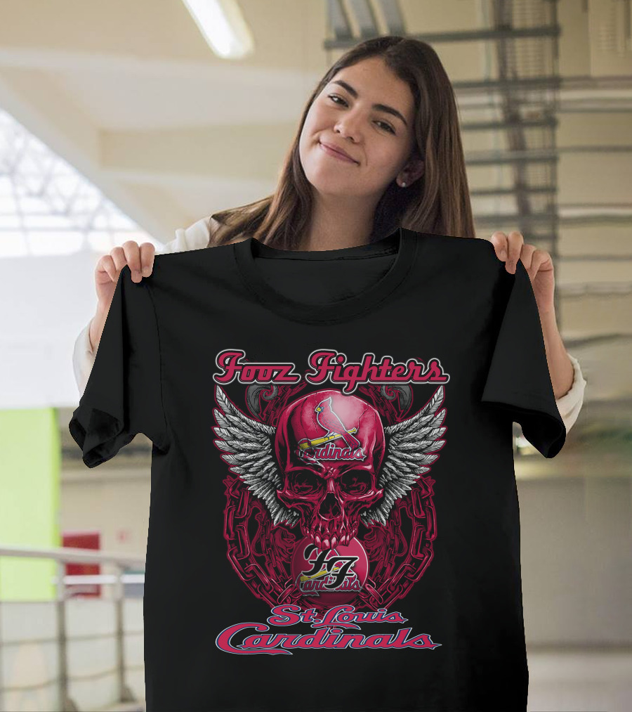 Fooz Fighters Cardinals St. Louis T-Shirt
